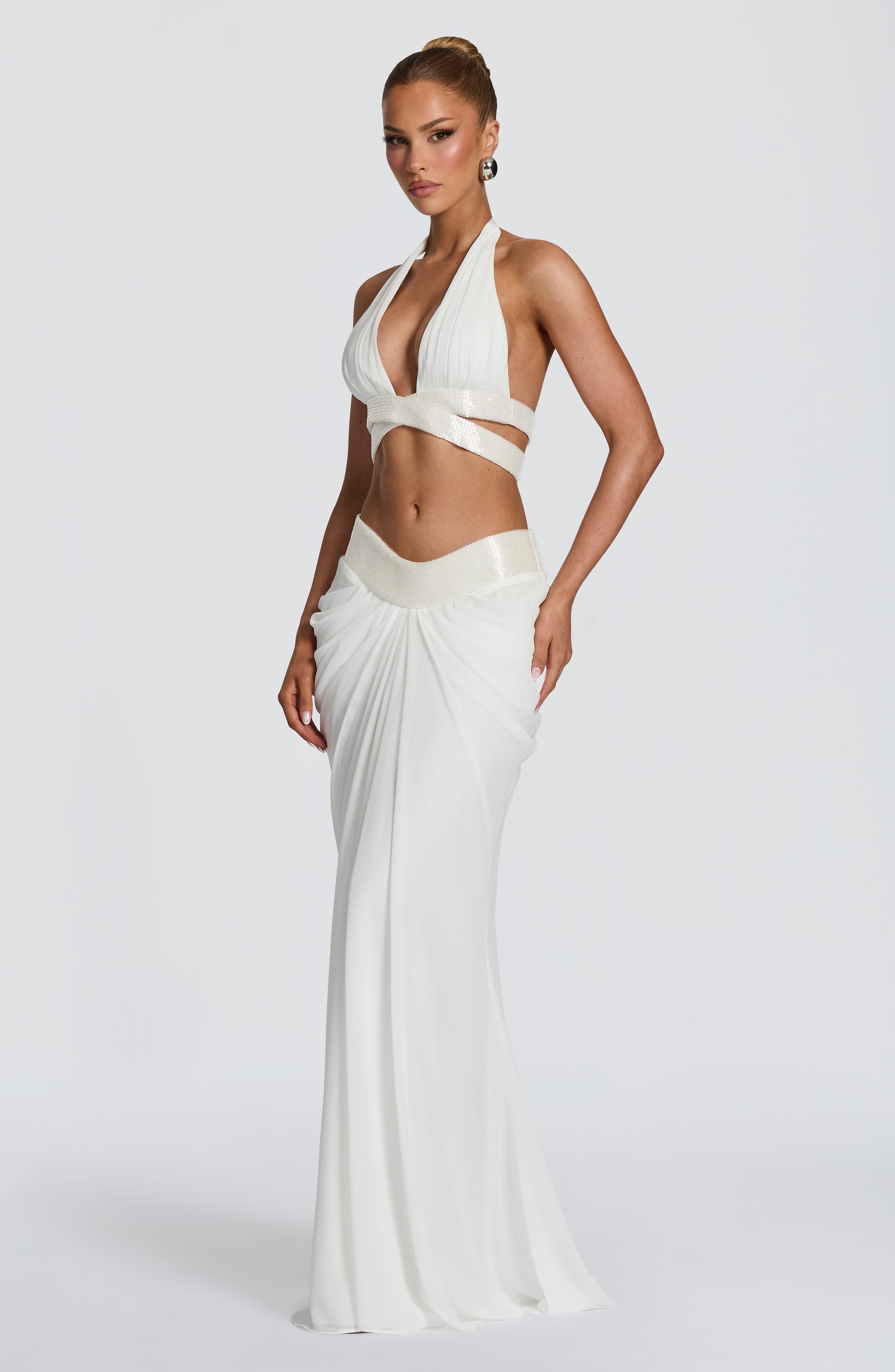 Sophie Maxi Skirt - Ivory