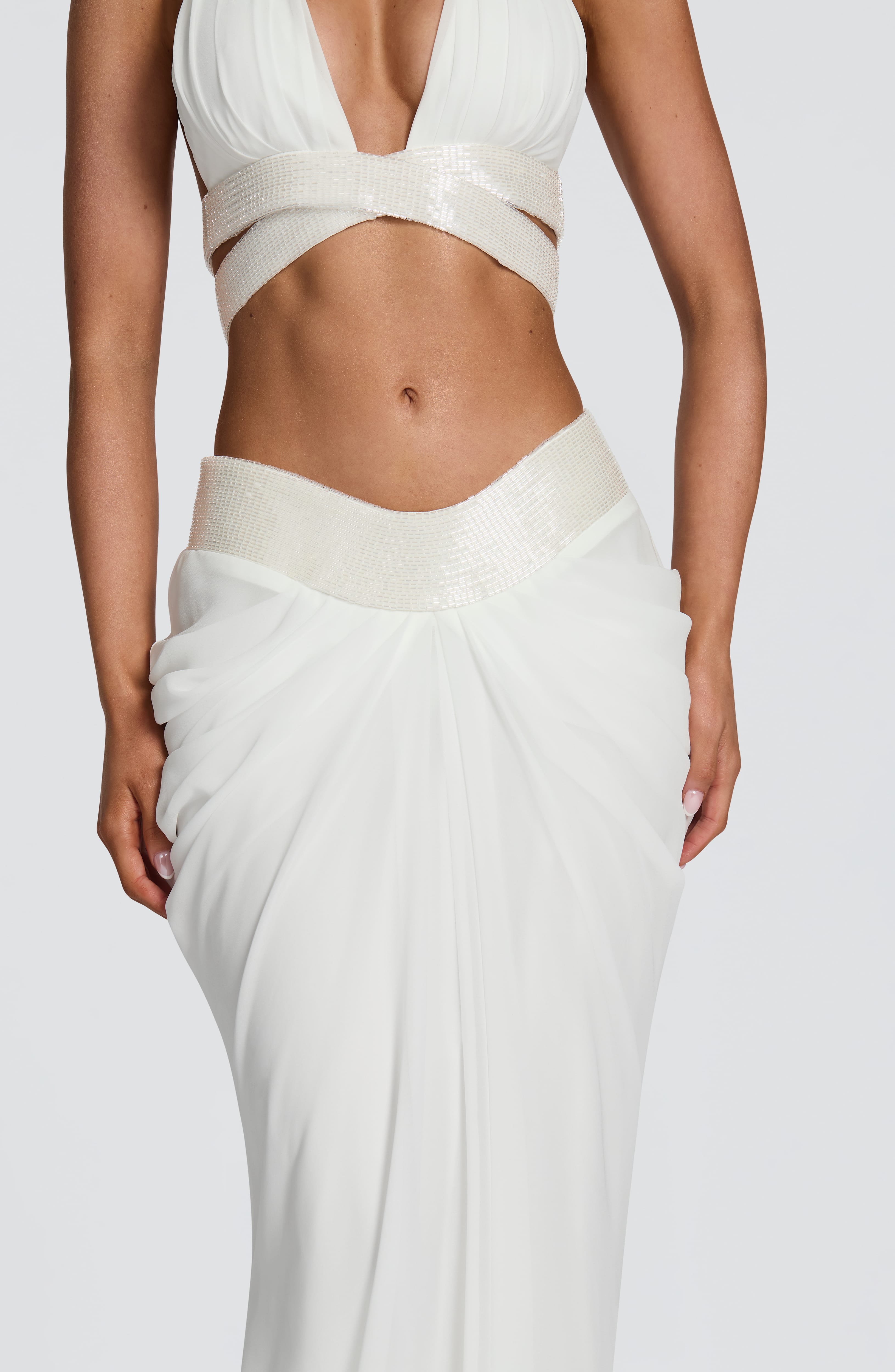 Sophie Maxi Skirt - Ivory
