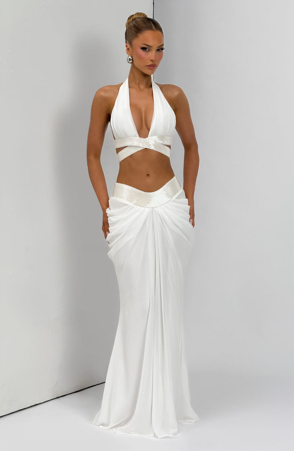 Sophie Maxi Skirt - Ivory